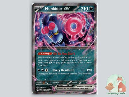 Munkidori ex (037/064) - Shrouded Fable Pokémon Card