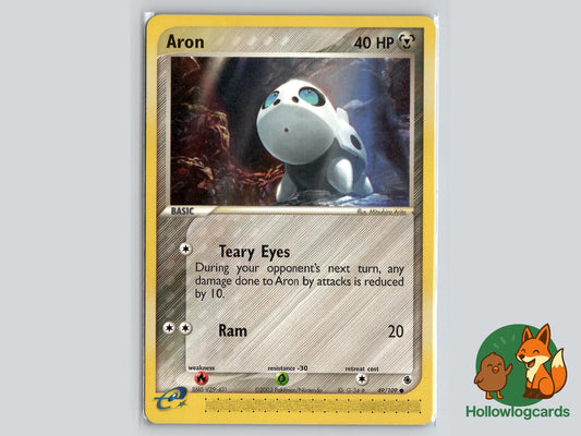 Aron (49/109) - Ruby & Sapphire Pokémon Card