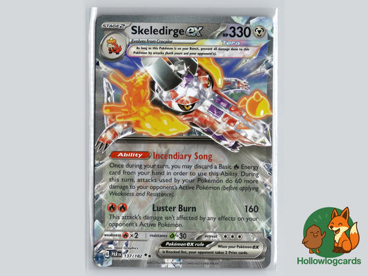Skeledirge ex (137/182) - Paradox Rift Pokémon Card