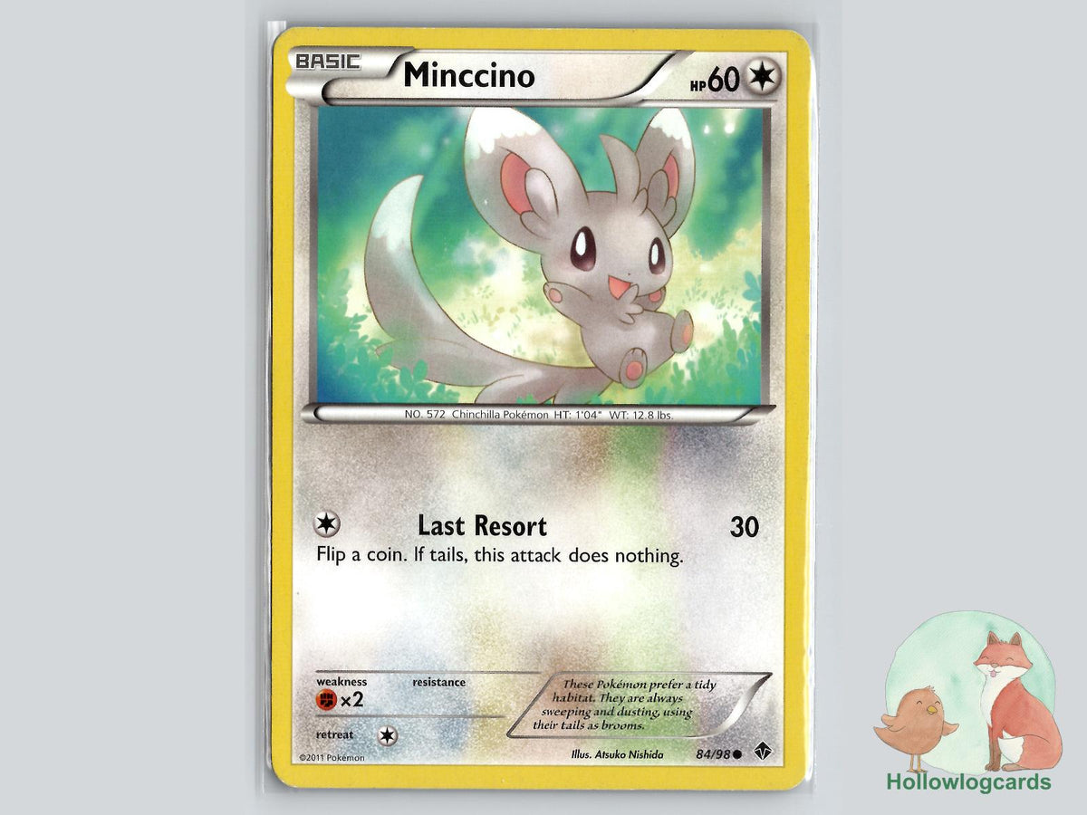 Minccino (84/98) - Emerging Powers Pokémon Card