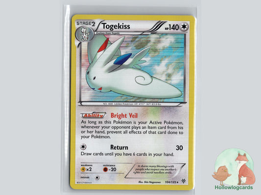 Togekiss (104/135) - Plasma Storm Pokémon Card