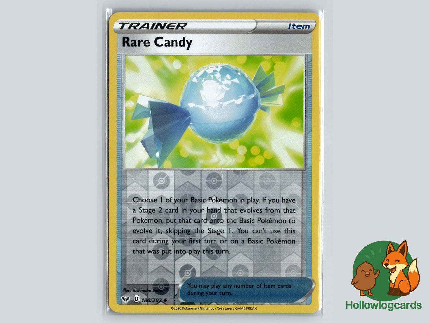 Rare Candy (180/202) - Sword & Shield Pokémon Card