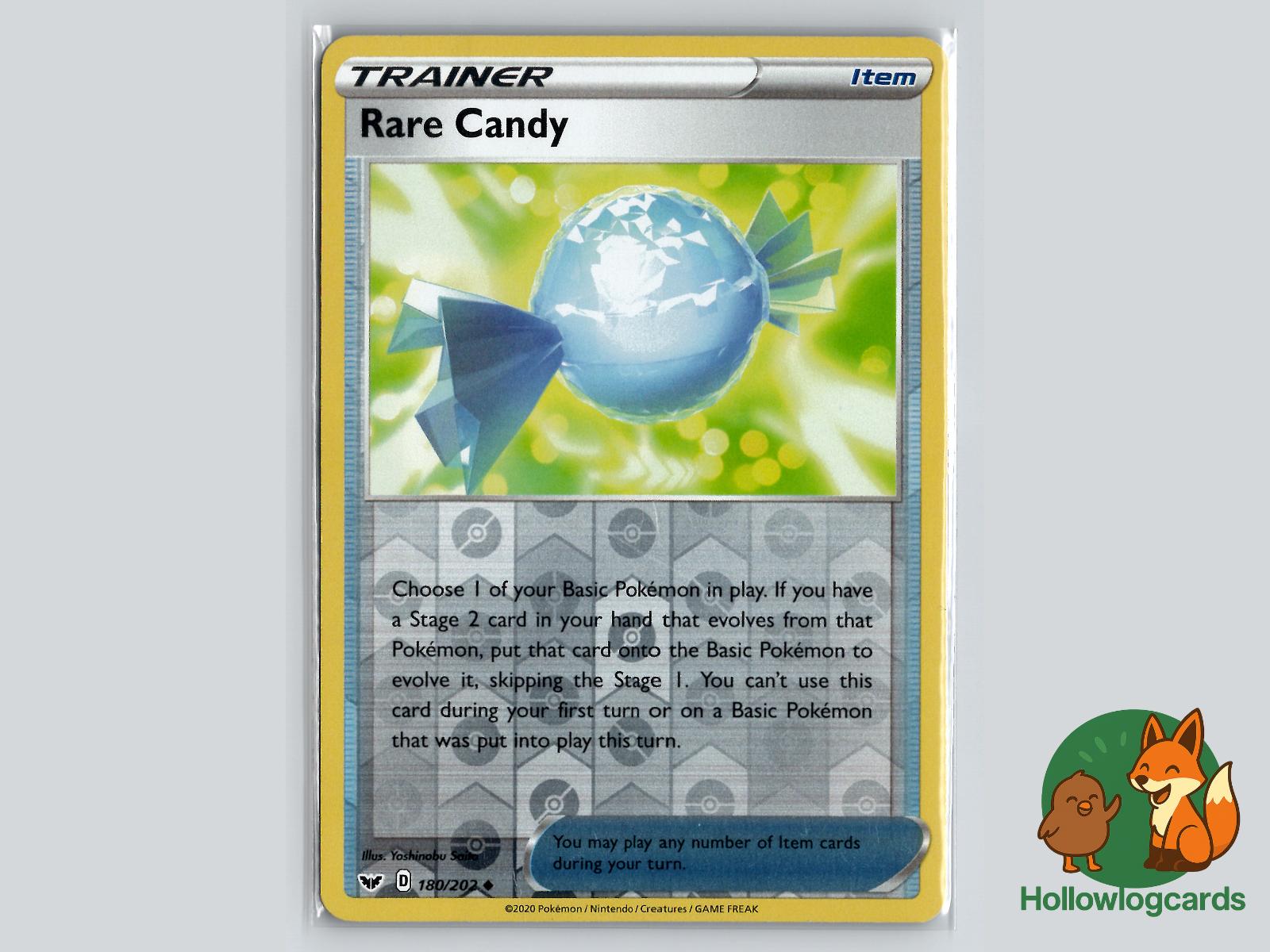 Rare Candy (180/202) - Sword & Shield Pokémon Card