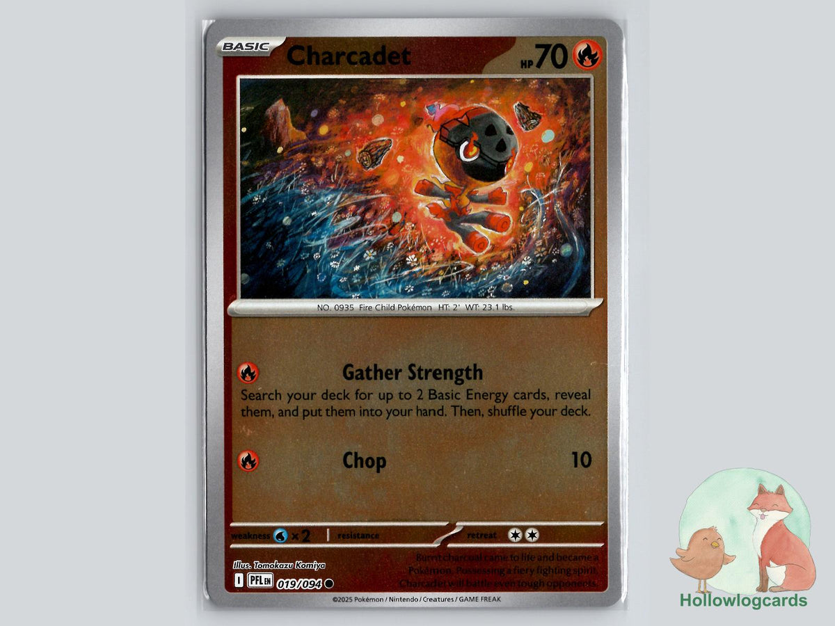 Charcadet (019/094) - Phantasmal Flames Pokémon Card