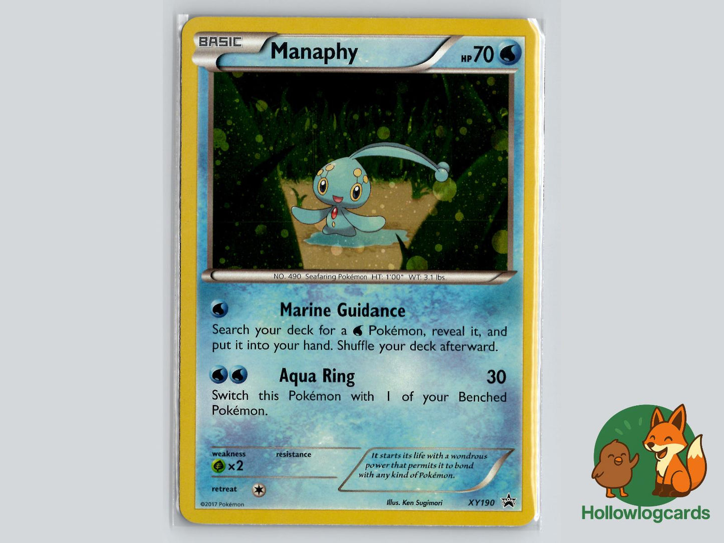 Manaphy (XY190) - XY Pokémon Card