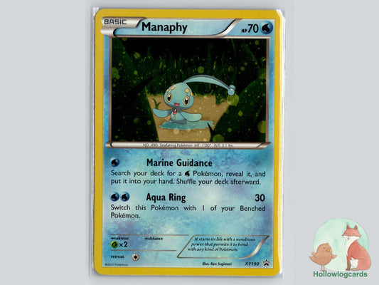 Manaphy (XY190) - XY Pokémon Card