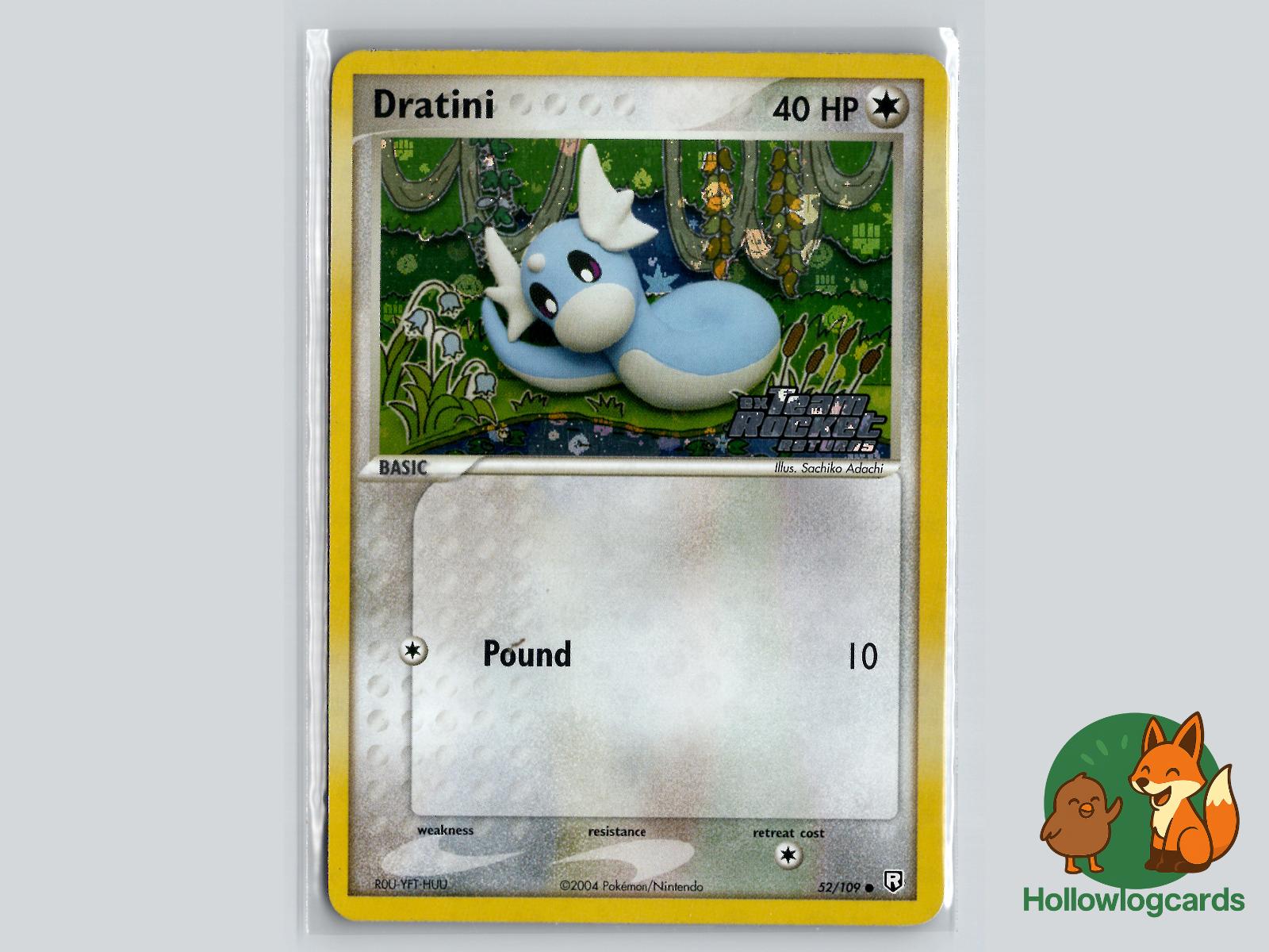 Dratini (52/109) - Team Rocket Returns Pokémon Card