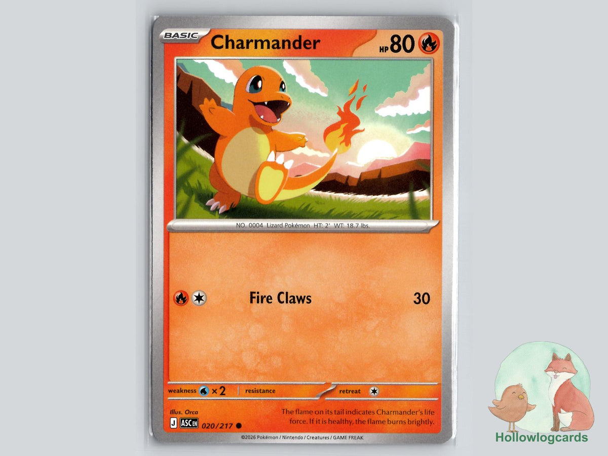 Charmander (020/217) Pokémon Card