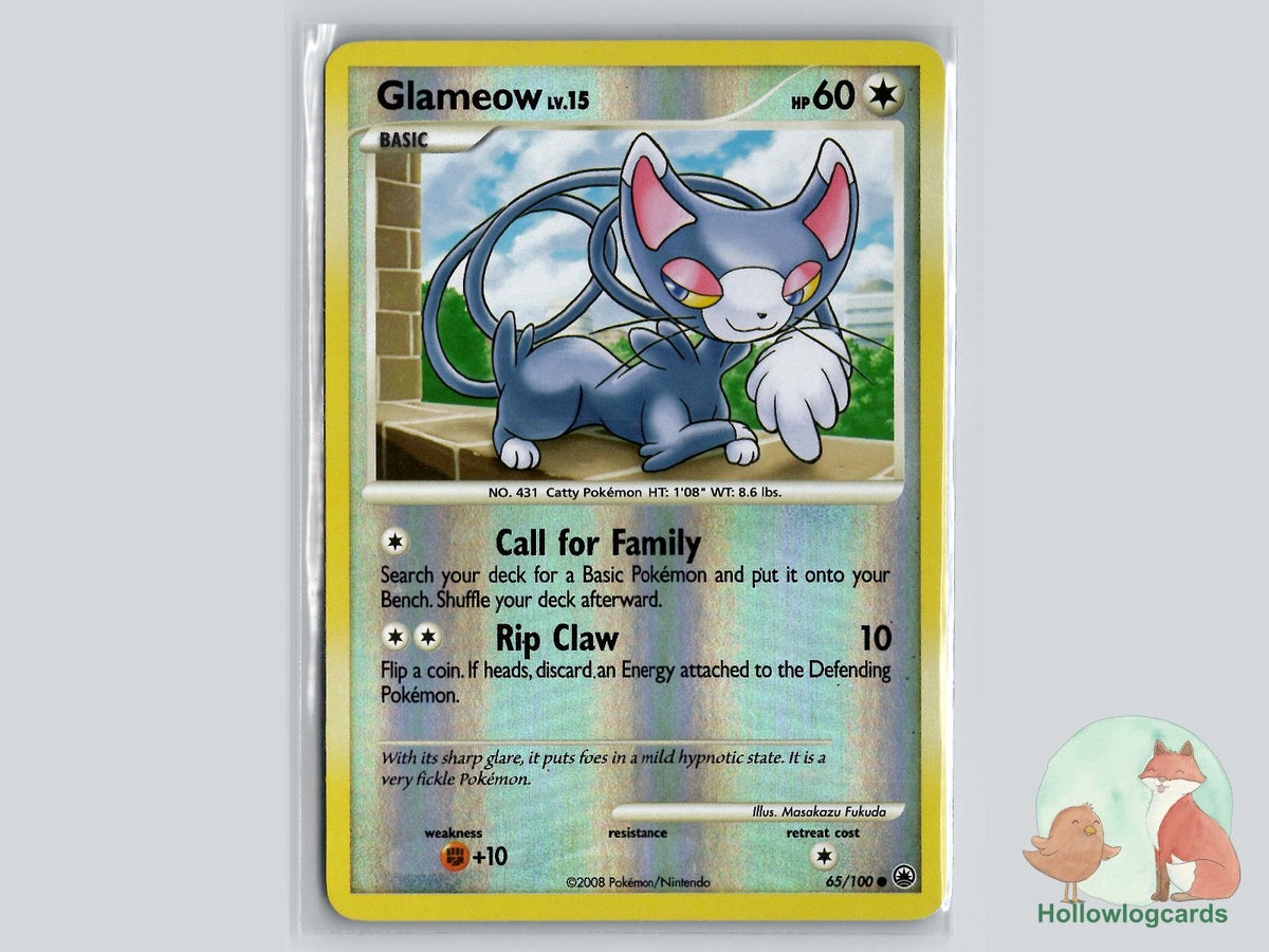 Glameow (65/100) - Majestic Dawn Pokémon Card