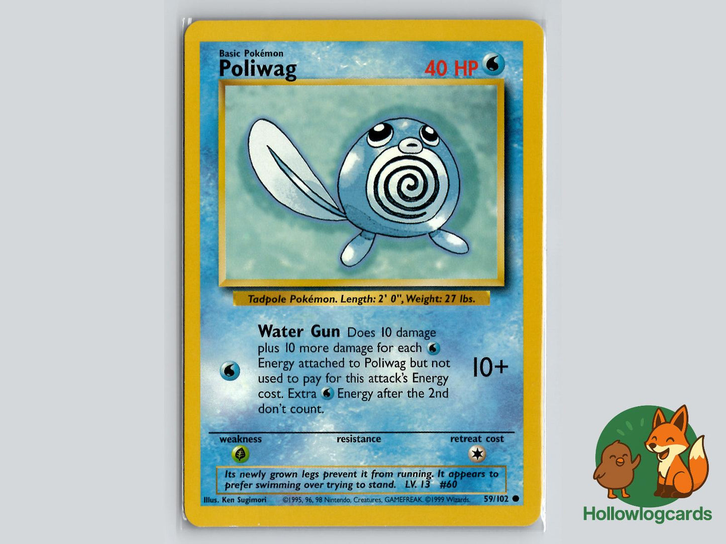 Poliwag (59/102) - Base Pokémon Card