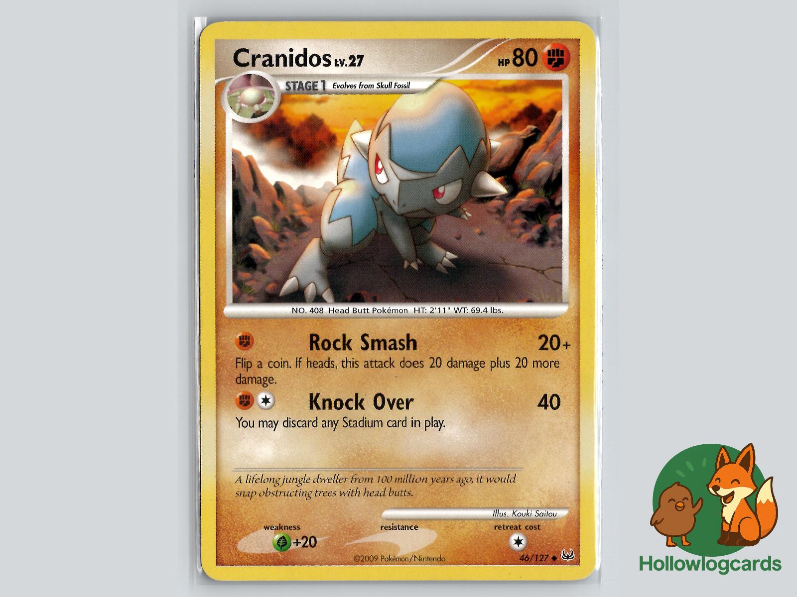 Cranidos (46/127) - Platinum Pokémon Card