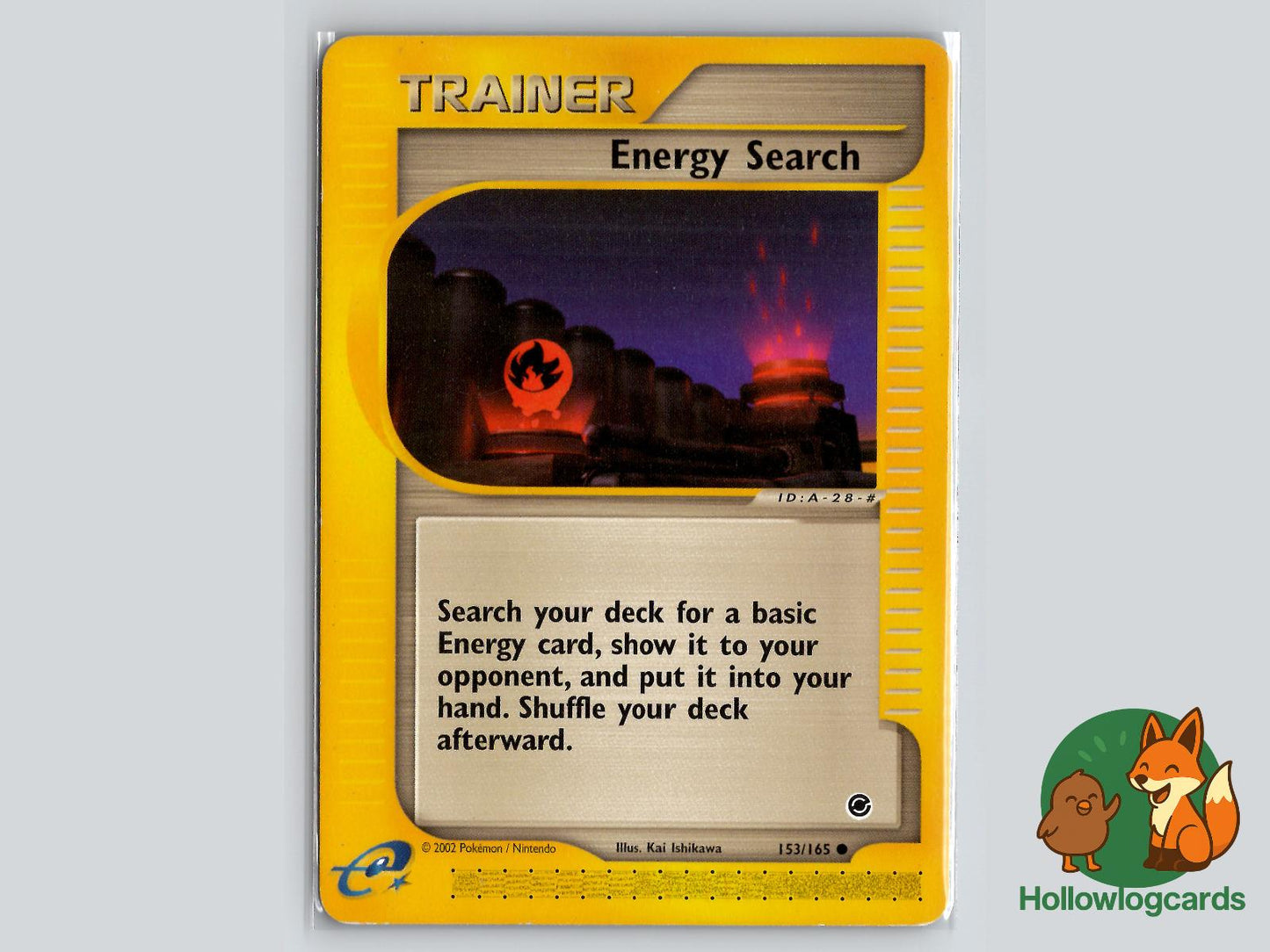 Energy Search (153/165) - Expedition Base Set Pokémon Card