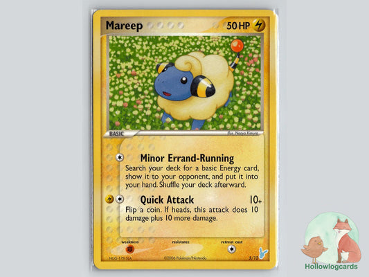 Mareep (5/12) - EX Trainer Kit 2 Minun Pokémon Card