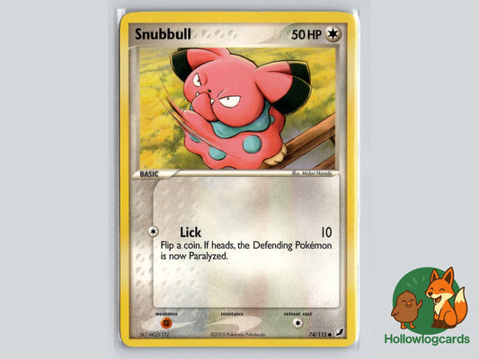 Image of Snubbull Unseen Forces (UF) #74