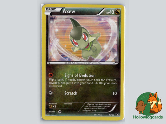 Axew (12/20) - Dragon Vault Pokémon Card