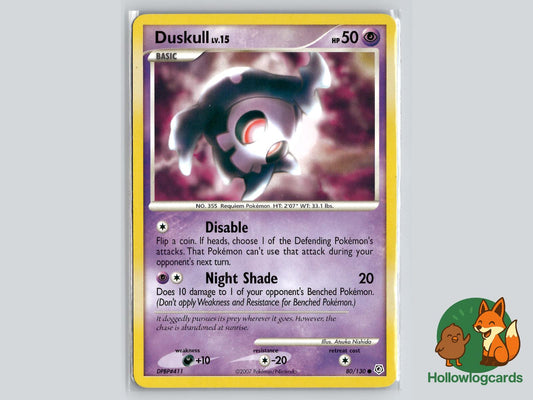 Duskull (80/130) - Diamond & Pearl Pokémon Card