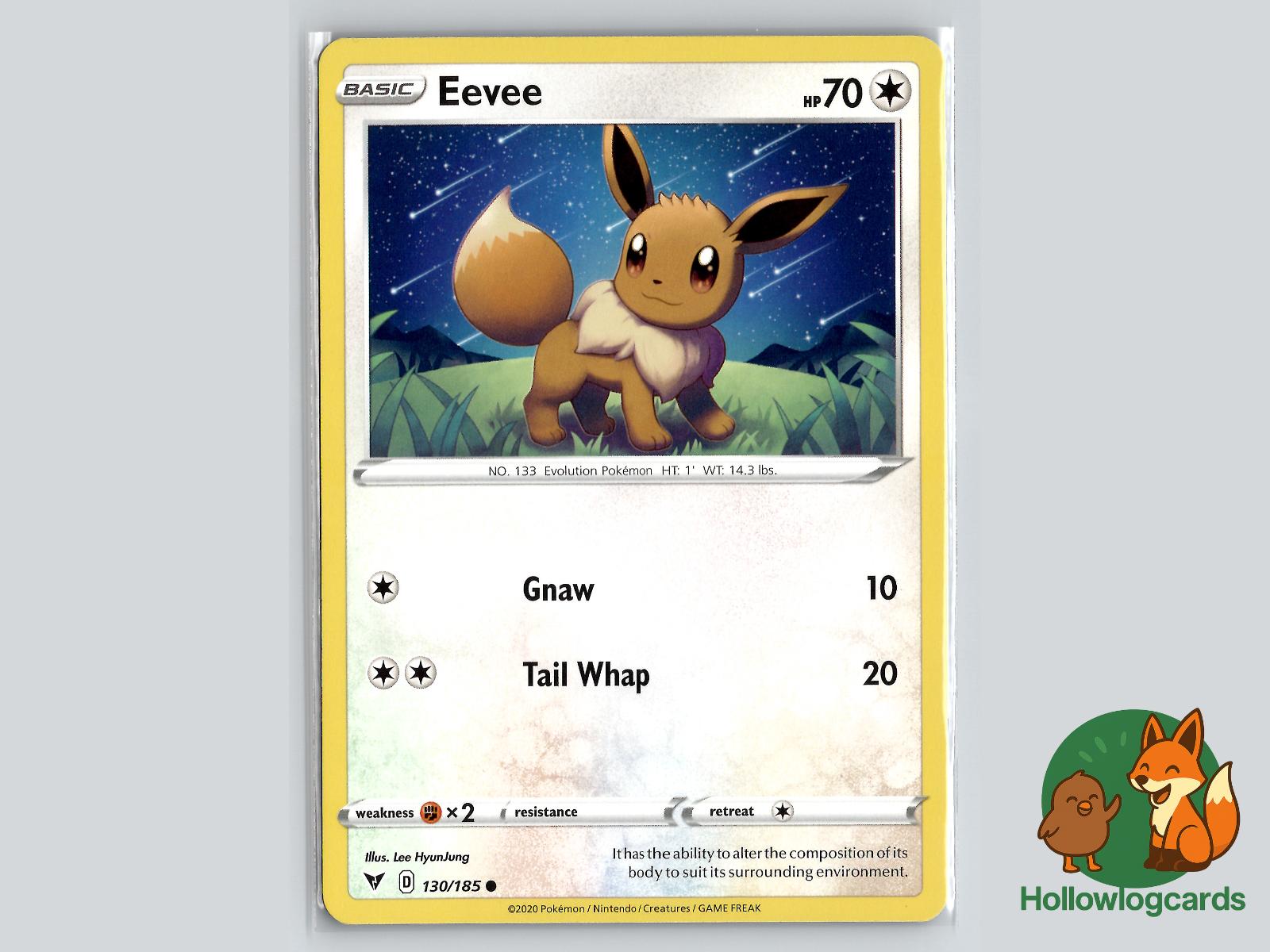 Eevee (130/185) - Vivid Voltage Pokémon Card