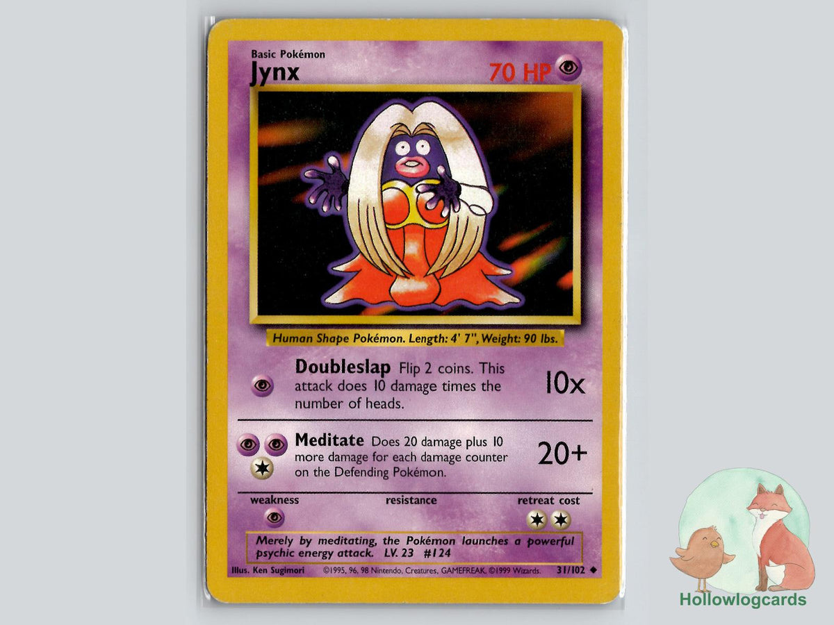Jynx (31/102) - Base Pokémon Card