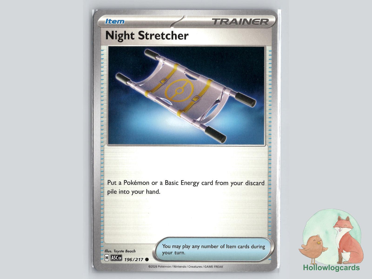 Night Stretcher (196/217) Pokémon Card