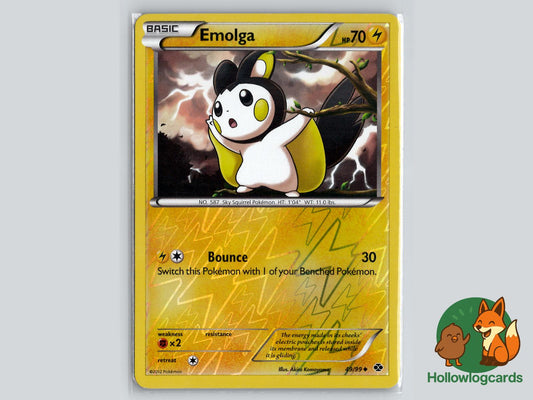 Emolga (49/99) - Next Destinies Pokémon Card