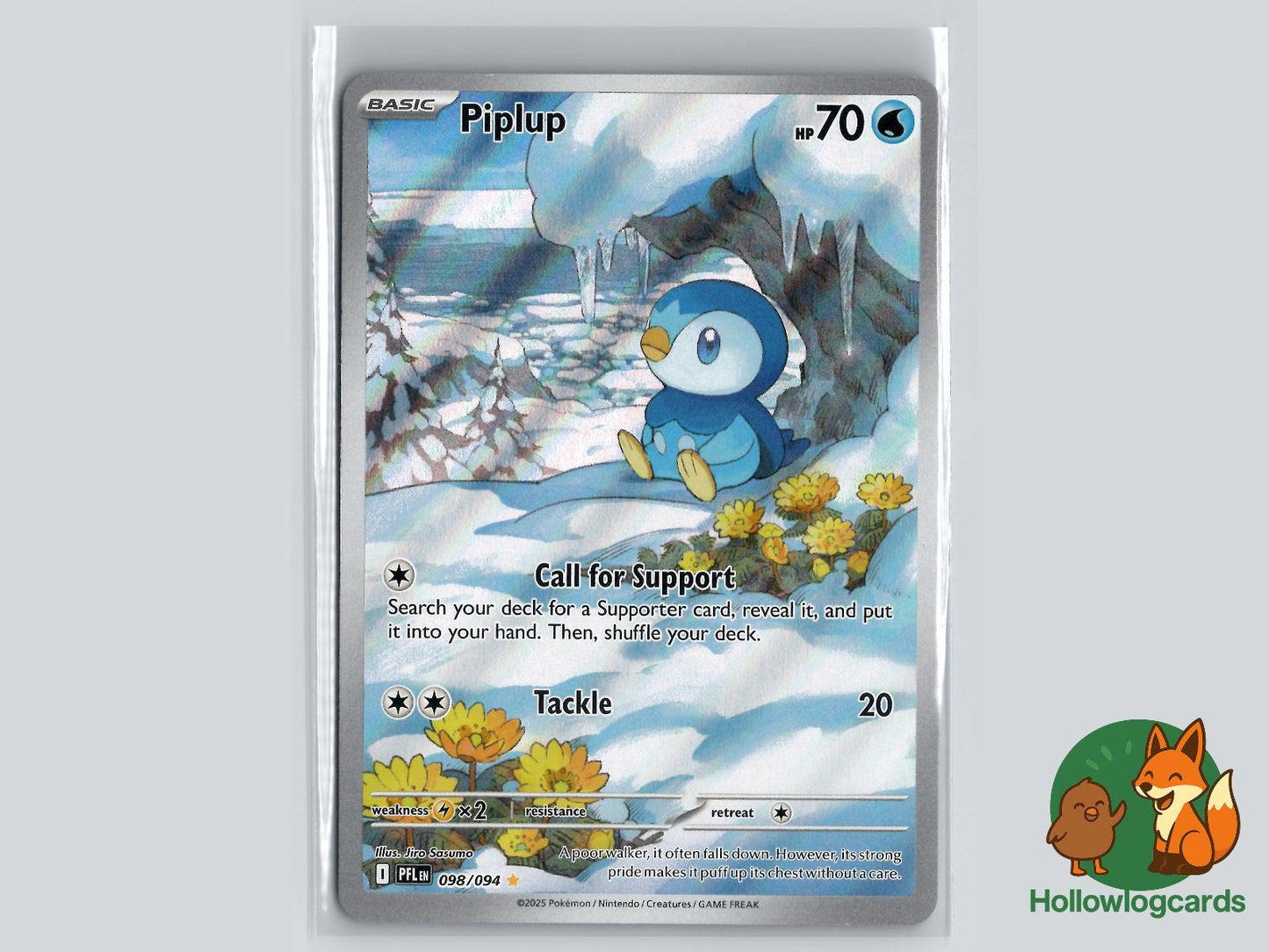 Piplup (098/094) - Phantasmal Flames Pokémon Card