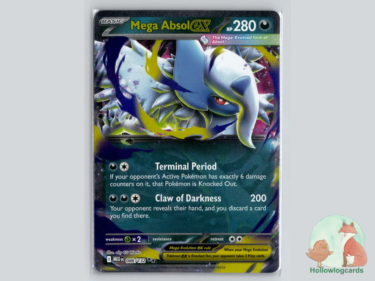 Mega Absol ex (086/132) - Mega Evolution Pokémon Card