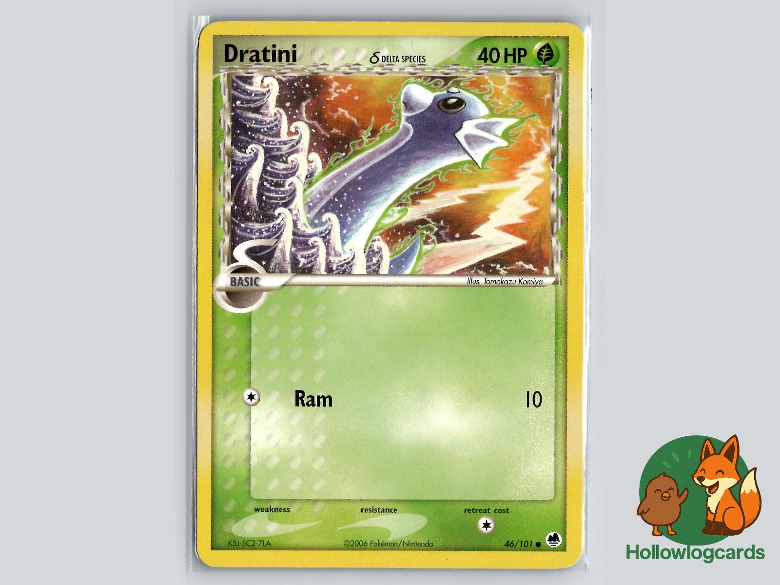 Dratini (46/101) - Dragon Frontiers Pokémon Card