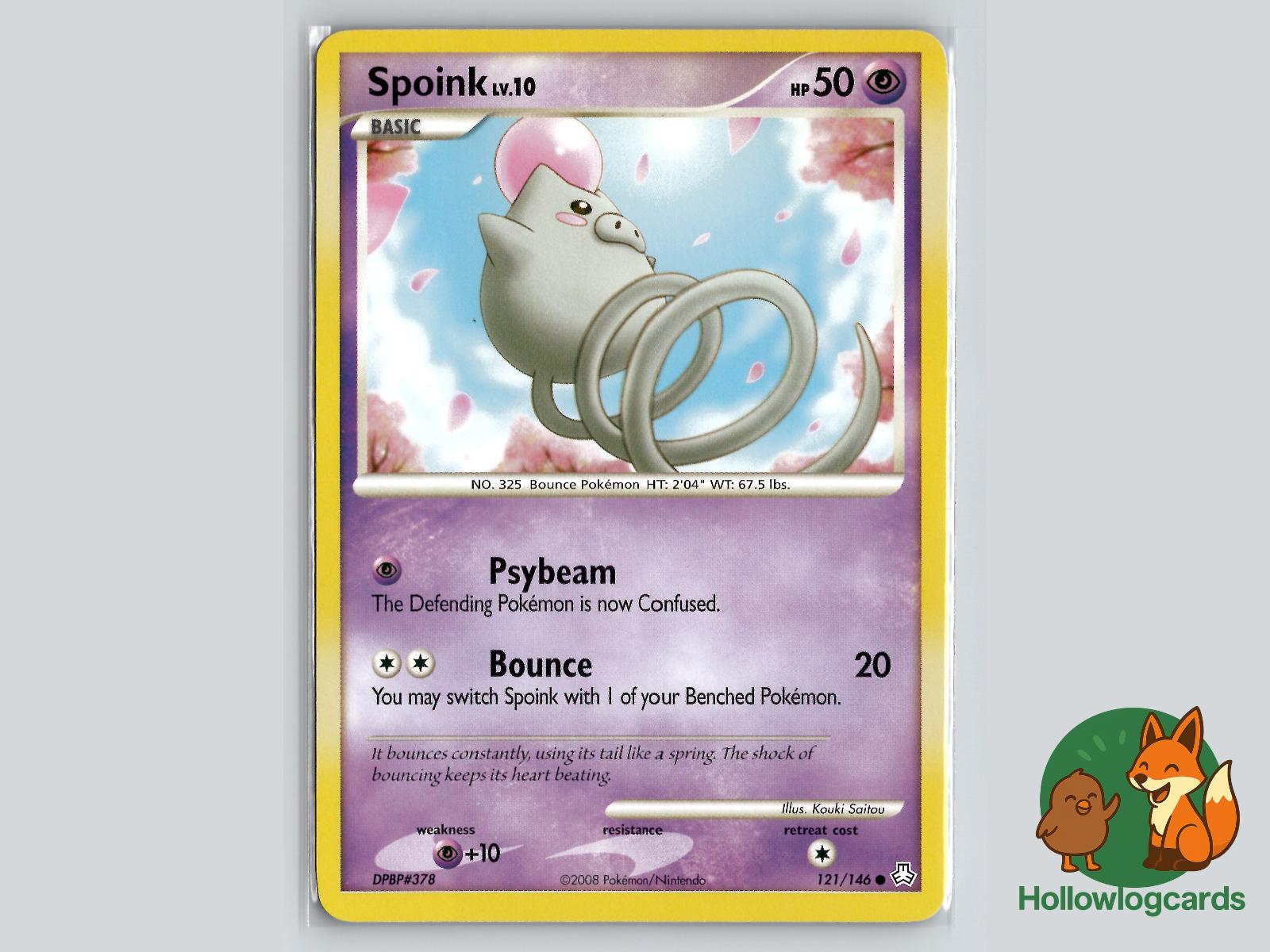 Spoink (121/146) - Legends Awakened Pokémon Card