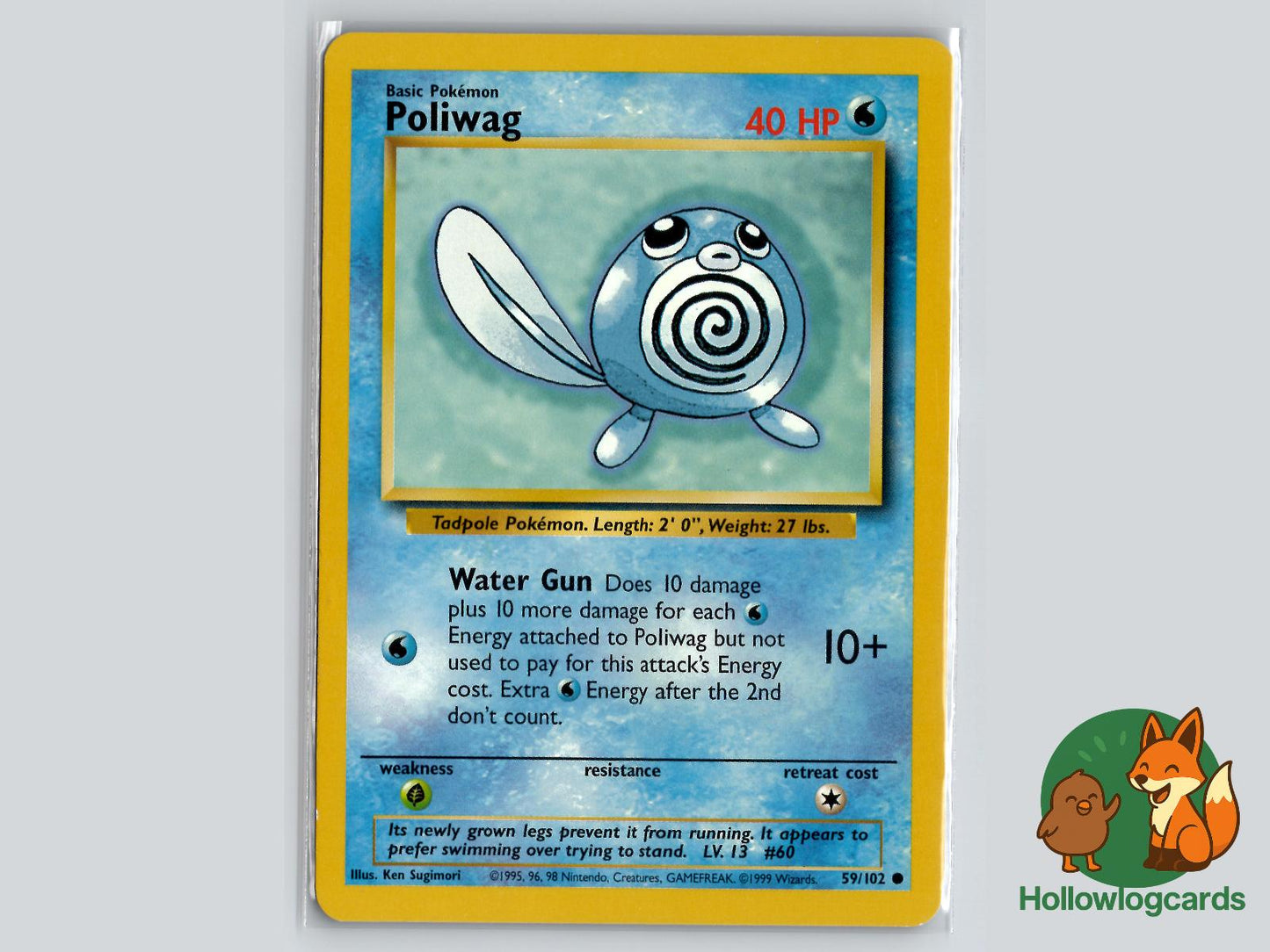 Poliwag (59/102) - Base Pokémon Card