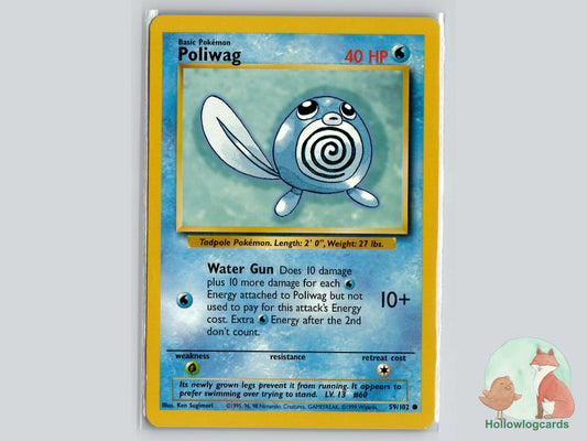 Poliwag (59/102) - Base Pokémon Card