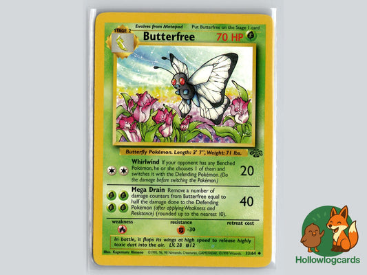 Butterfree (33/64) - Jungle Pokémon Card