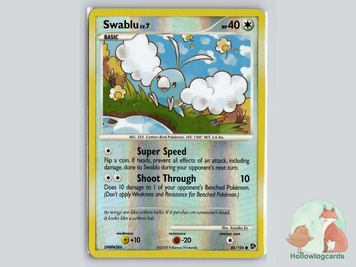 Swablu (86/106) - Great Encounters Pokémon Card