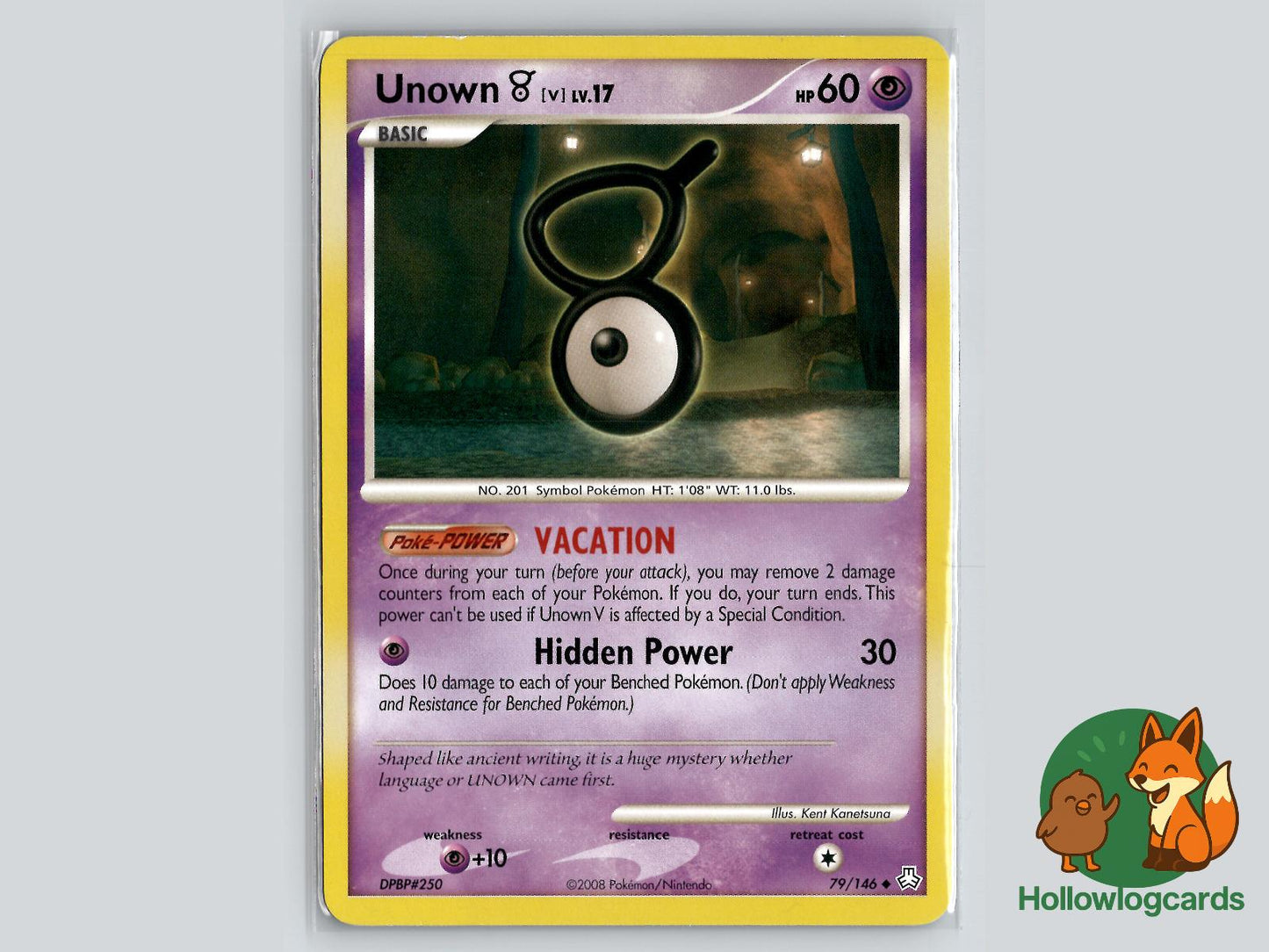 Unown [V] (79/146) - Legends Awakened Pokémon Card