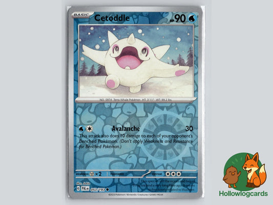 Cetoddle (053/193) - Paldea Evolved Pokémon Card