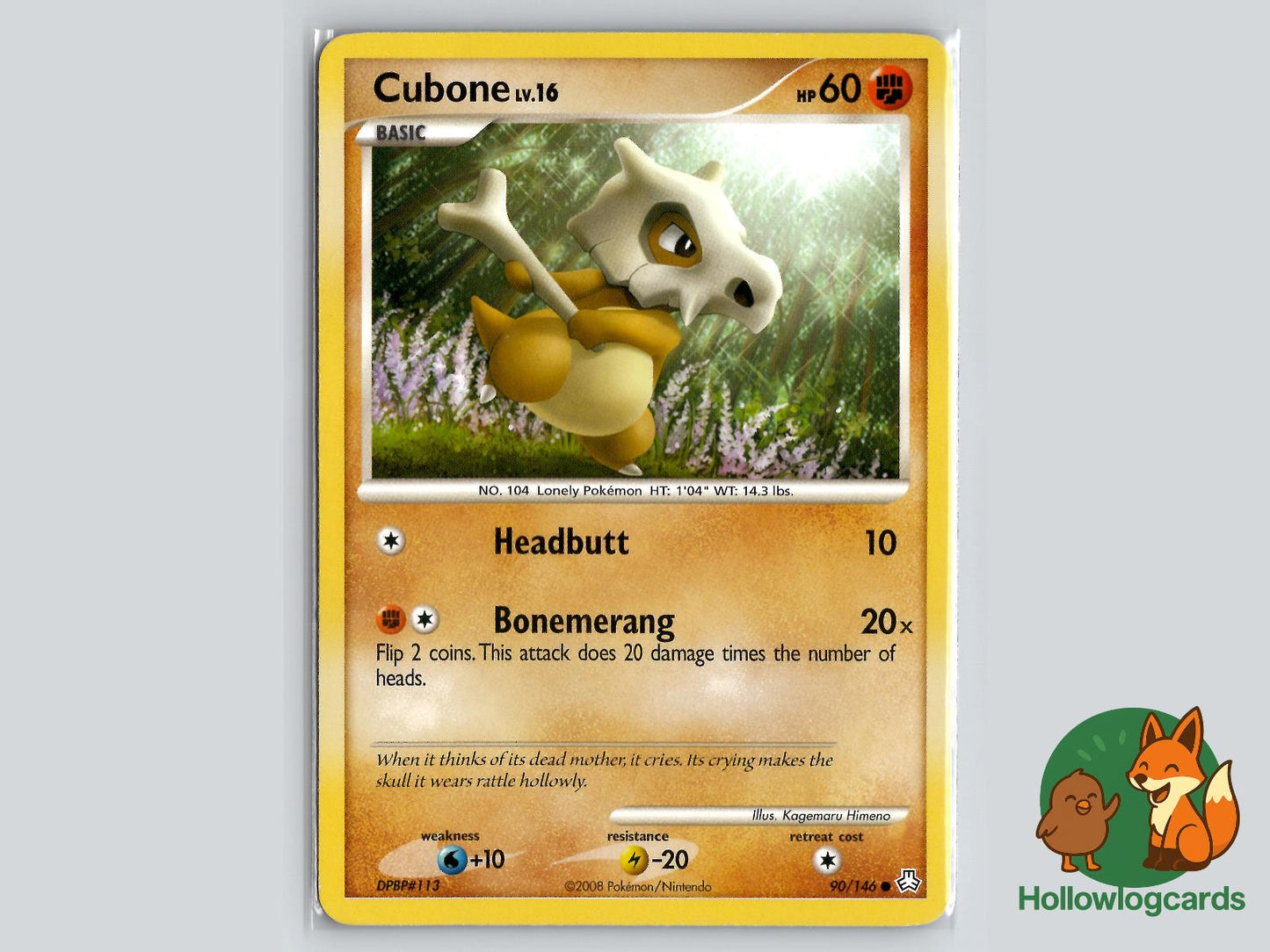 Cubone (90/146) - Legends Awakened Pokémon Card