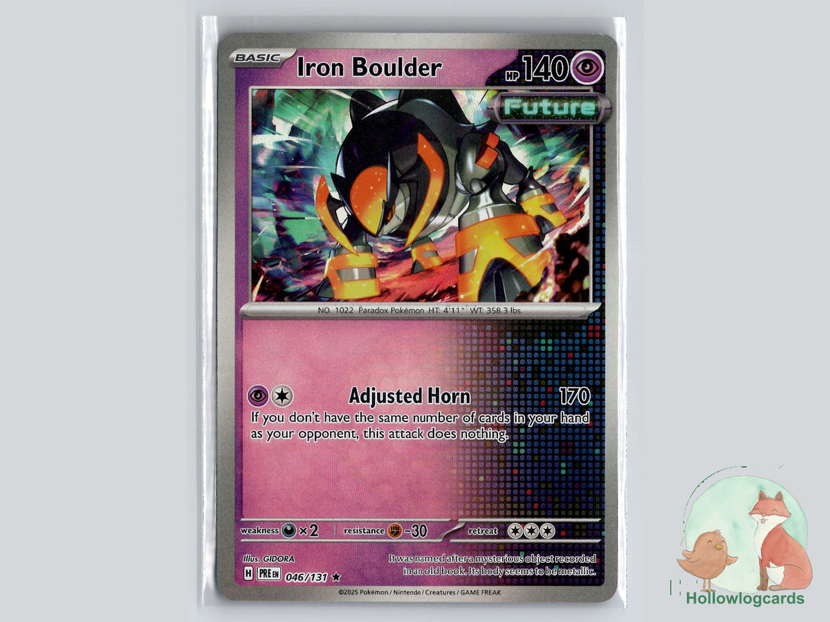 Iron Boulder (046/131) - Prismatic Evolutions Pokémon Card
