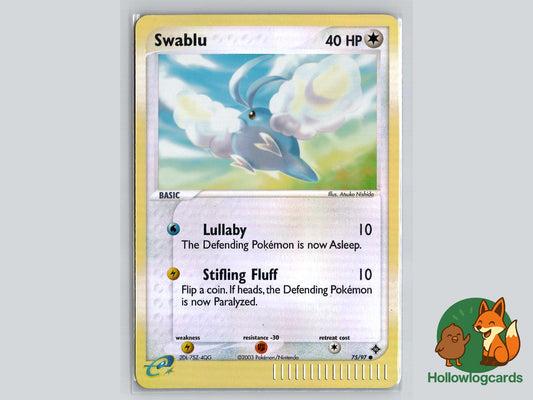 Swablu (75/97) - Dragon Pokémon Card