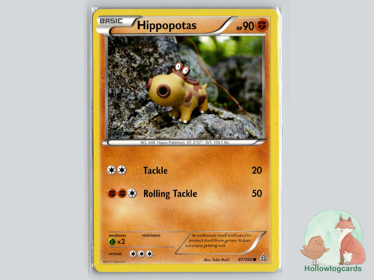 Hippopotas (87/160) - Primal Clash Pokémon Card