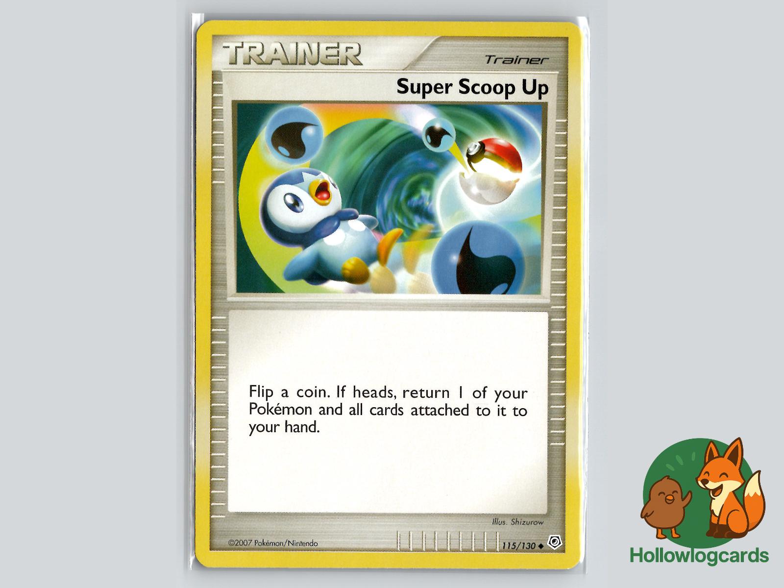 Super Scoop Up (115/130) - Diamond & Pearl Pokémon Card