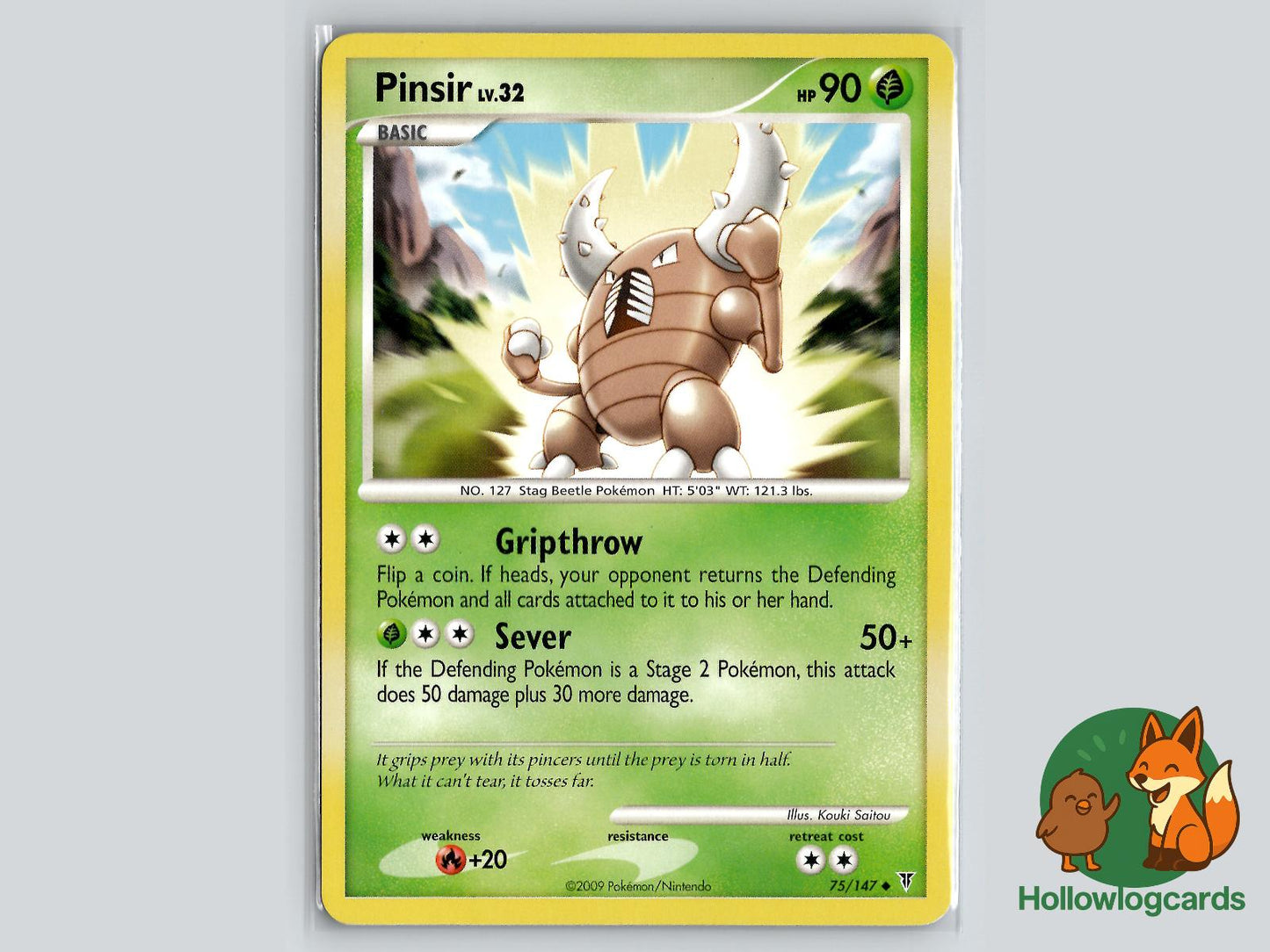 Pinsir (75/147) - Supreme Victors Pokémon Card