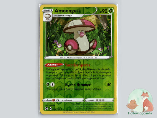 Amoonguss (012/195) - Silver Tempest Pokémon Card