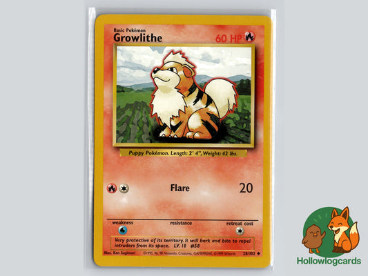 Image of Growlithe Base Set (BS) #28