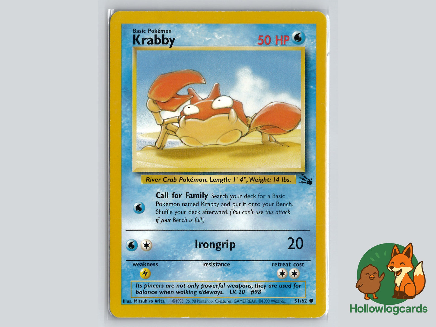 Image of Krabby Fossil (FO) #51