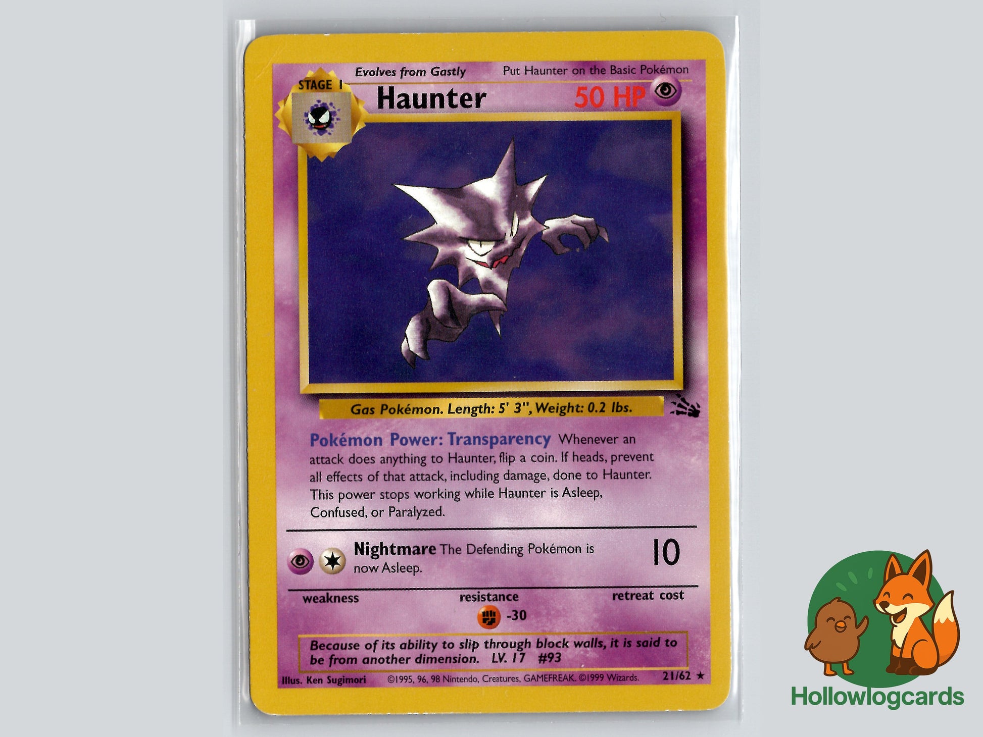 Image of Haunter Fossil (FO) #21