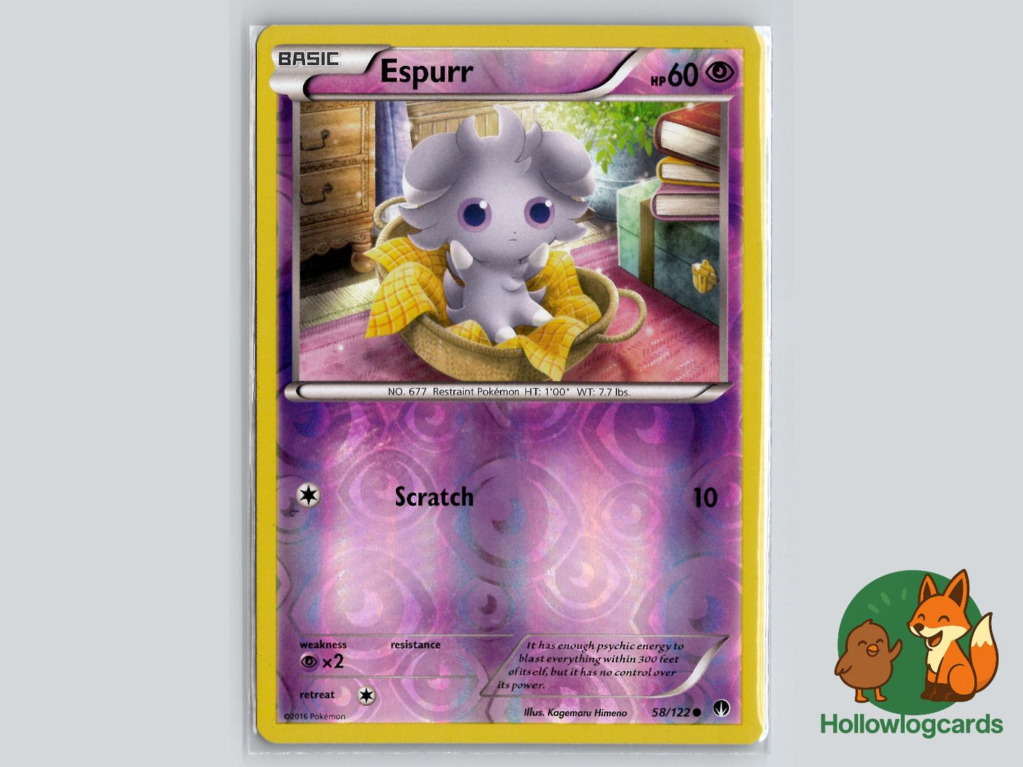 Espurr (58/122) - BREAKpoint Pokémon Card