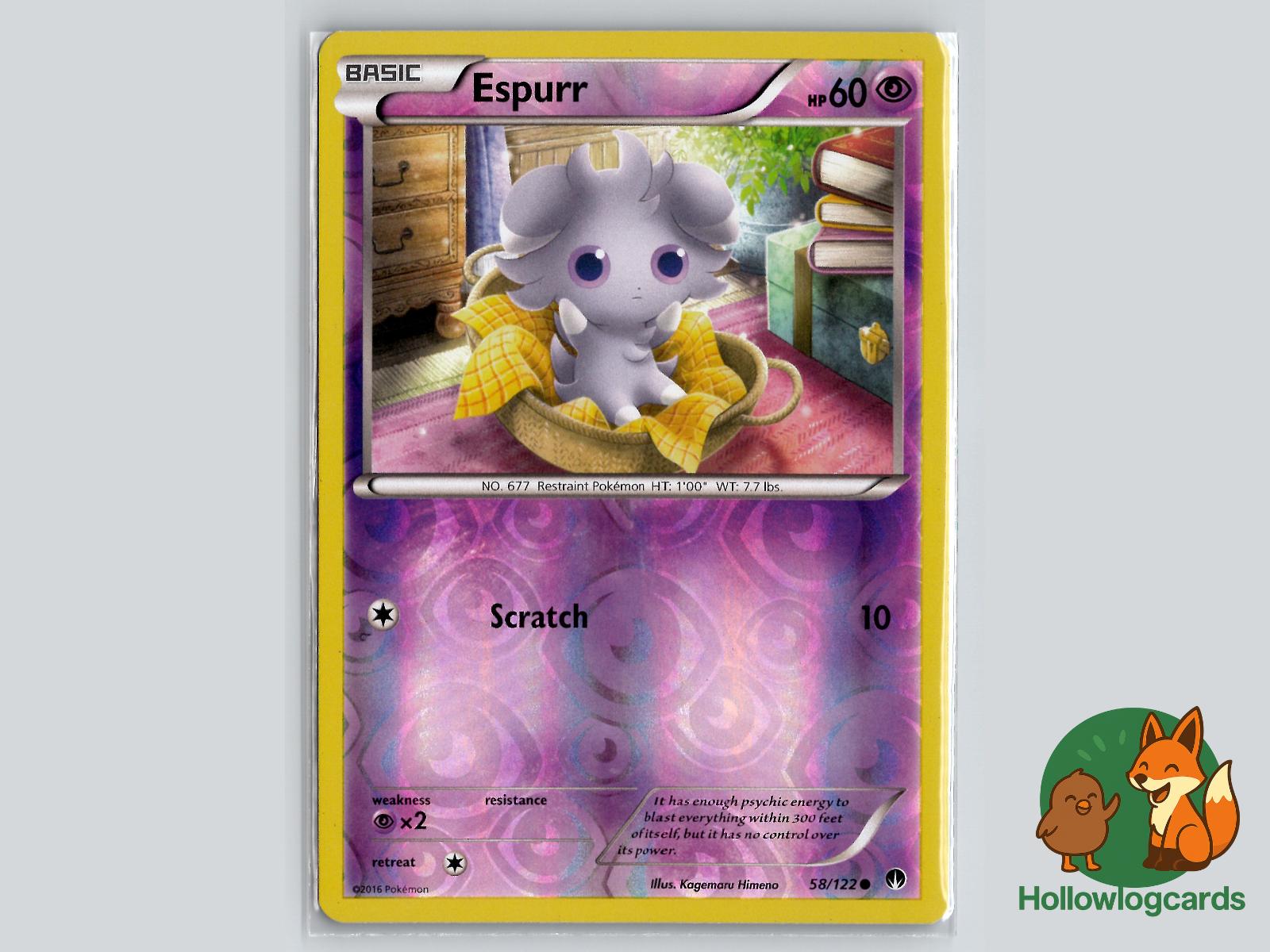 Espurr (58/122) - BREAKpoint Pokémon Card
