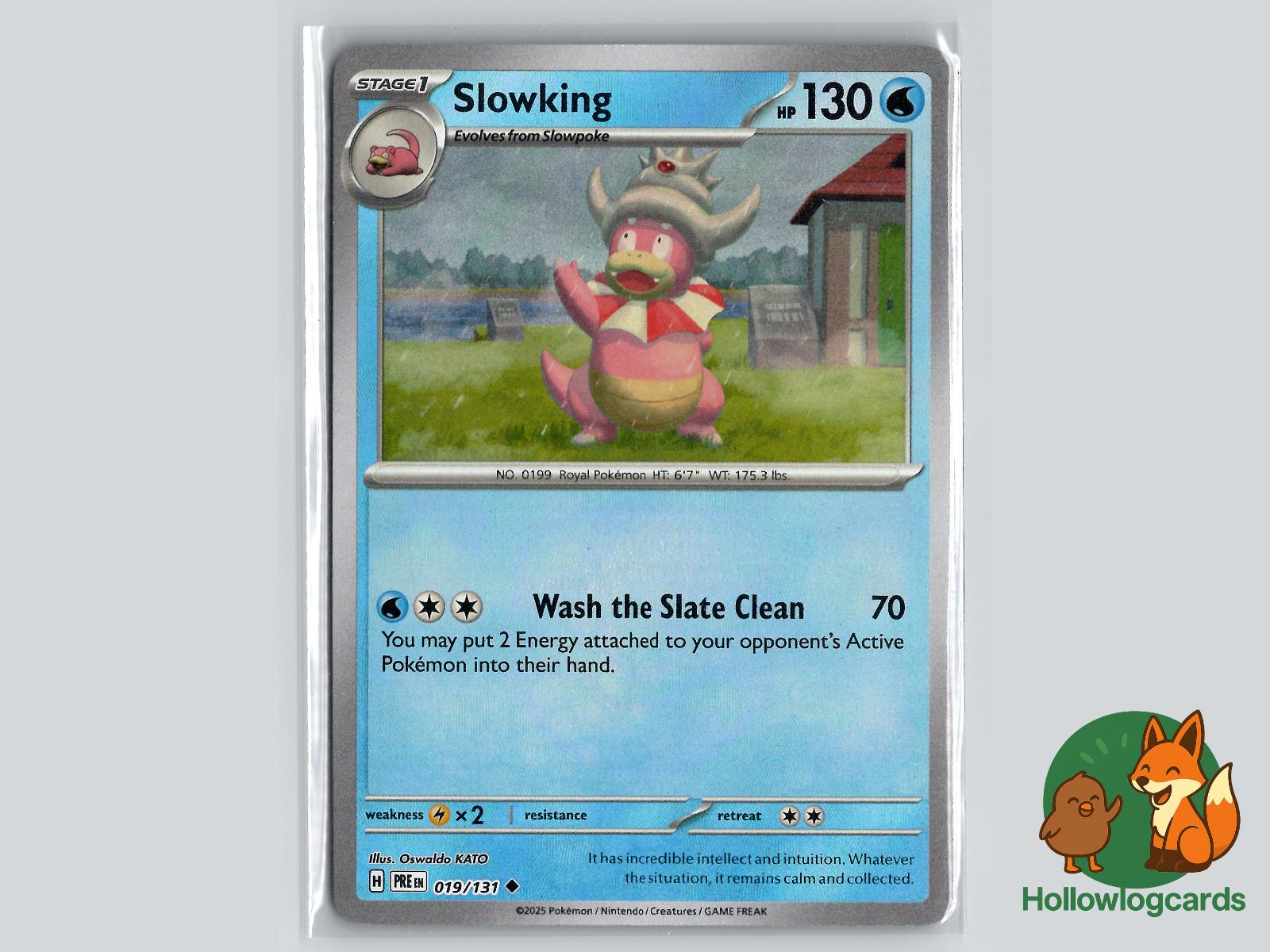 Slowking (019/131) - Prismatic Evolutions Pokémon Card