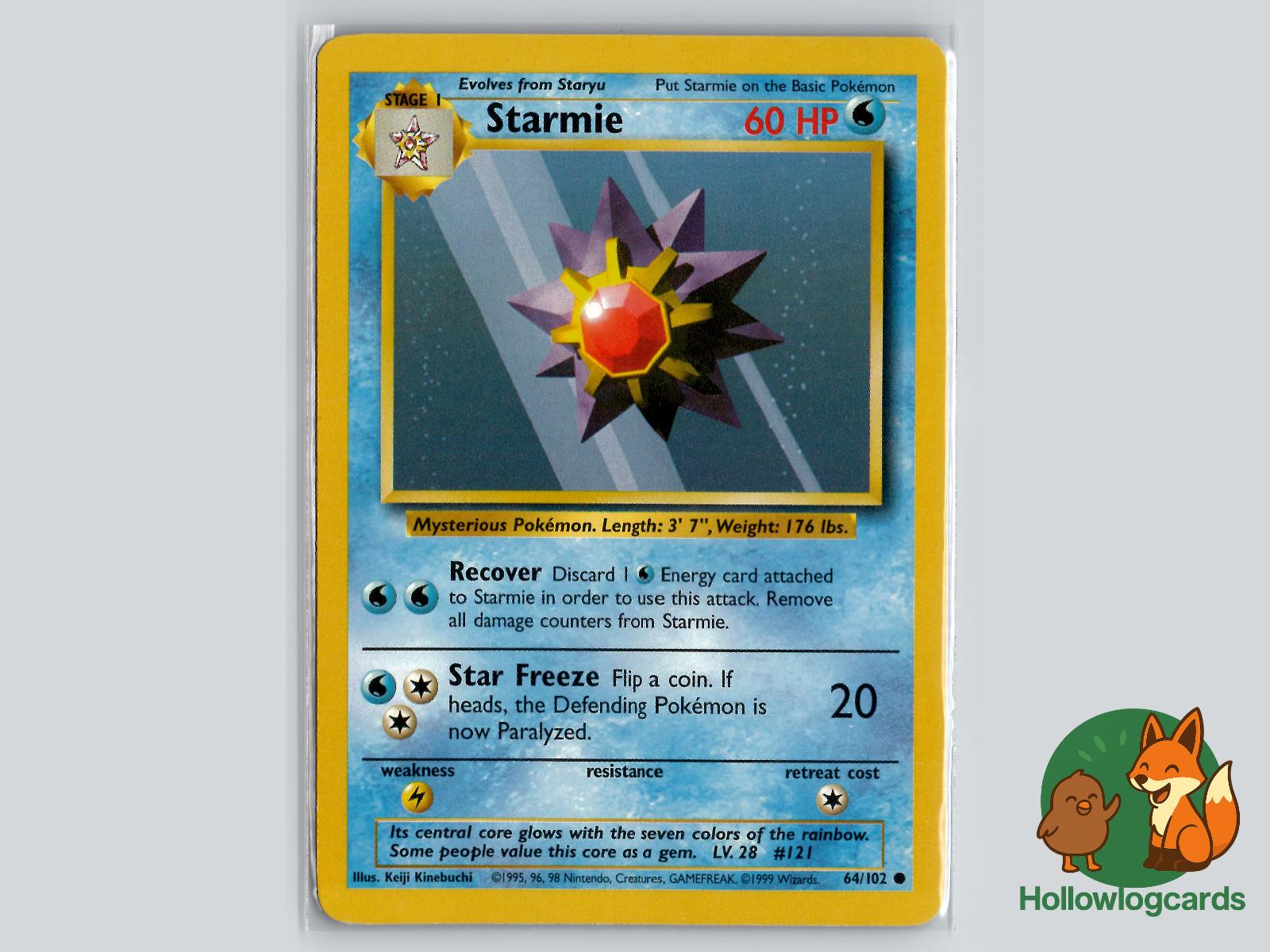 Starmie (64/102) - Base Pokémon Card
