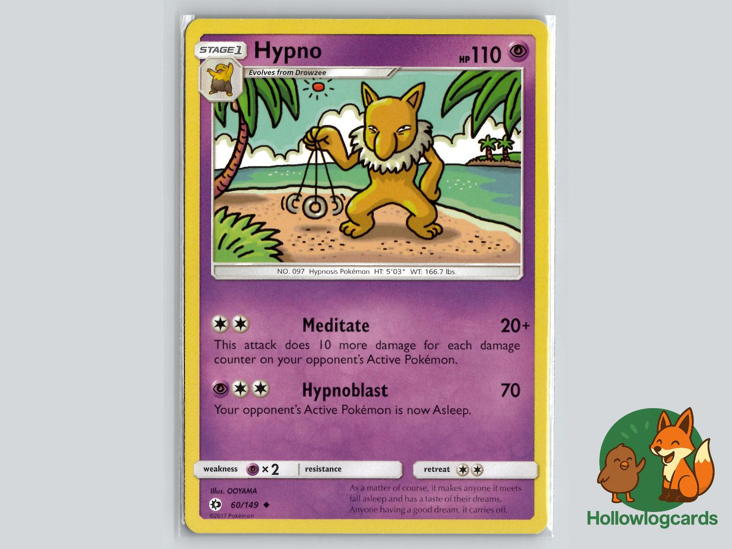 Hypno (60/149) - Base Pokémon Card