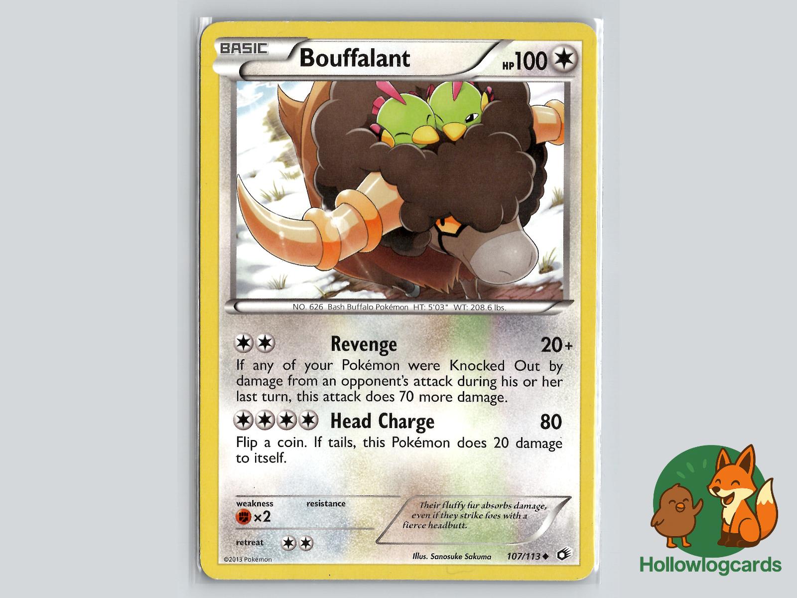 Bouffalant (107/113) - Legendary Treasures Pokémon Card